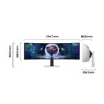 Samsung Odyssey OLED G93SD Curved Gaming-Monitor - 49" DQHD 32:9, 240Hz, 0,03ms – Bild 5