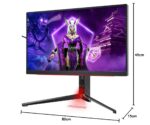 AOC Agon Pro AG274QXM Mini-LED Gaming-Monitor - 27" QHD, 170Hz, HDR1000, USB-C 65W – Bild 6