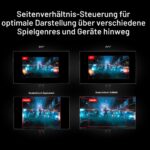 ASUS ROG Strix OLED XG32UCWG Gaming-Monitor - 32" 4K Glossy, 240Hz, 0,03ms, Schwarz – Bild 5