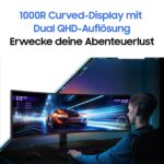 Samsung Odyssey OLED G9 Curved Gaming-Monitor - 49" DQHD 32:9, 240Hz, 1ms, Schwarz – Bild 5