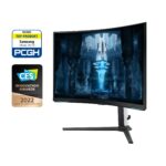 Samsung Odyssey Neo G8 Curved Gaming-Monitor - 32" 4K UHD, 240Hz, 1ms, Schwarz/Weiß – Bild 6