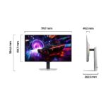 Samsung Odyssey OLED G81SF Gaming-Monitor - 32" 4K UHD, 240Hz, 0,03ms, Silber – Bild 2