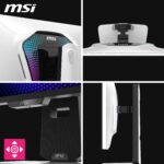 MSI MPG 274URDFW E16M Gaming-Monitor - 27" Mini-LED Dual-Mode (4K/160Hz & FHD/320Hz), weiß – Bild 5
