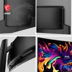 MSI MAG 341CQPA QD-OLED Curved Gaming-Monitor - 34" UWQHD, 175Hz, 0,03ms, Schwarz – Bild 4