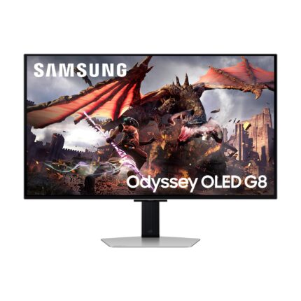 Samsung Odyssey OLED G80SD Gaming-Monitor - 32" 4K UHD, 240Hz, 0,03ms, Silber