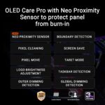 ASUS ROG Swift OLED PG27UCDM Gaming-Monitor - 27" 4K QD-OLED, 240Hz, DP 2.1a – Bild 4