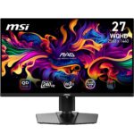 MSI MAG 271QPX QD-OLED E2 Gaming-Monitor - 26,5 Zoll WQHD, 240Hz, 0,03ms, Schwarz