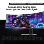 Samsung Odyssey OLED G93SD Curved Gaming-Monitor - 49" DQHD 32:9, 240Hz, 0,03ms – Bild 8