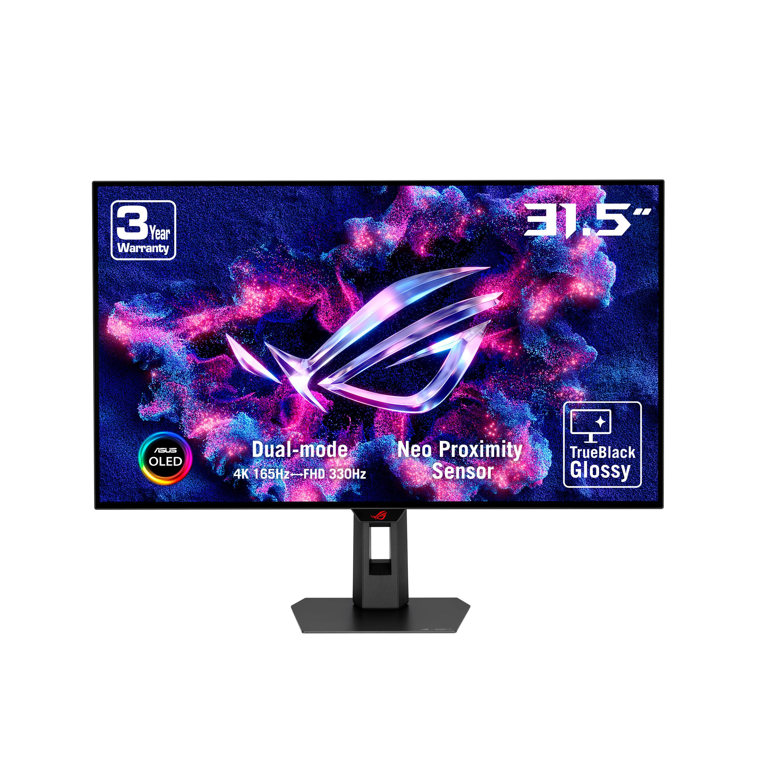 91PAmIb39ML ASUS ROG Strix OLED XG32UCWG Gaming-Monitor - 32" 4K Glossy, 240Hz, 0,03ms, Schwarz – Bild 1