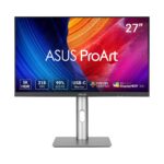 ASUS ProArt PA27JCV Professional Monitor - 27" 5K IPS, LuxPixel, USB-C 96W, Schwarz/Silber